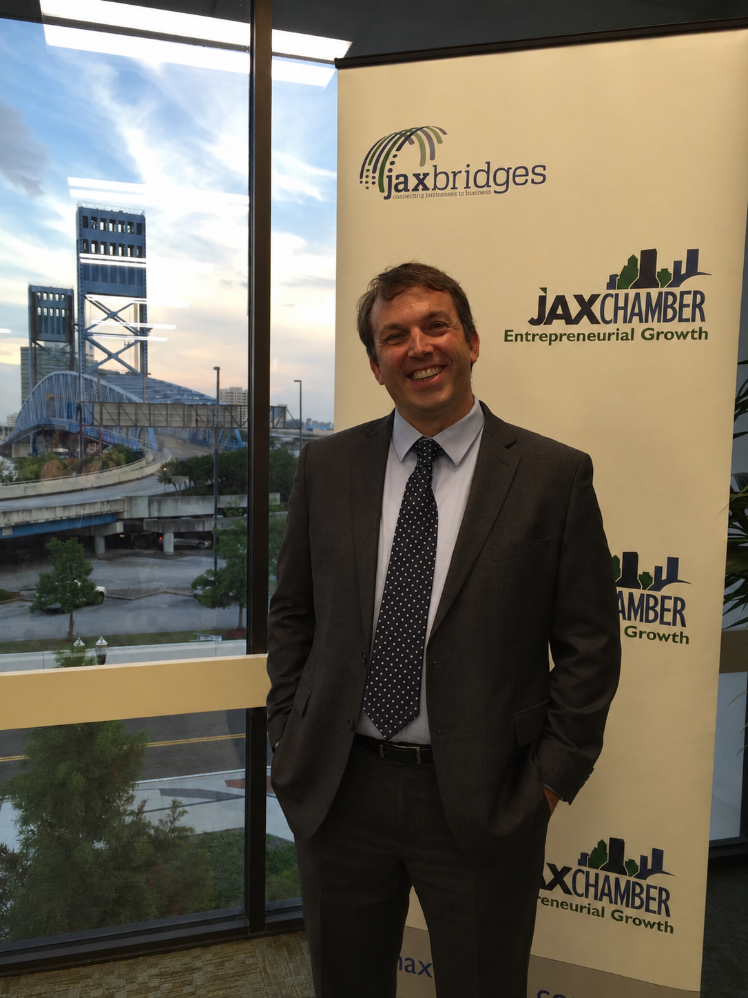 Sean Birchard, Founder and CEO of Reliable Figures at JAX Bridges Entrepreneurial Growth program